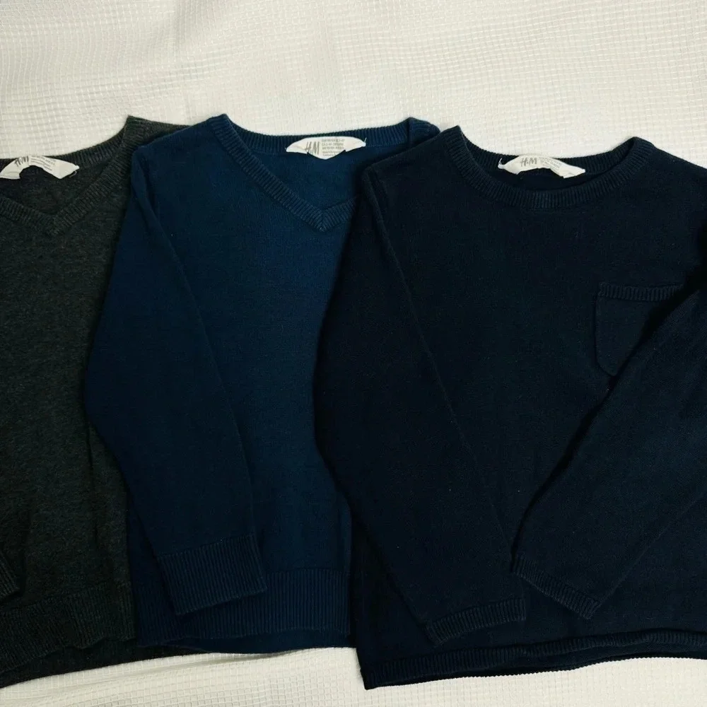 H&M Bundle of 3‎ boys knit sweaters size 2-4Y
